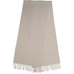 Beige Cashmere Scarf