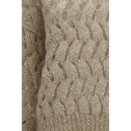 Beige Mohair Sweatshirt