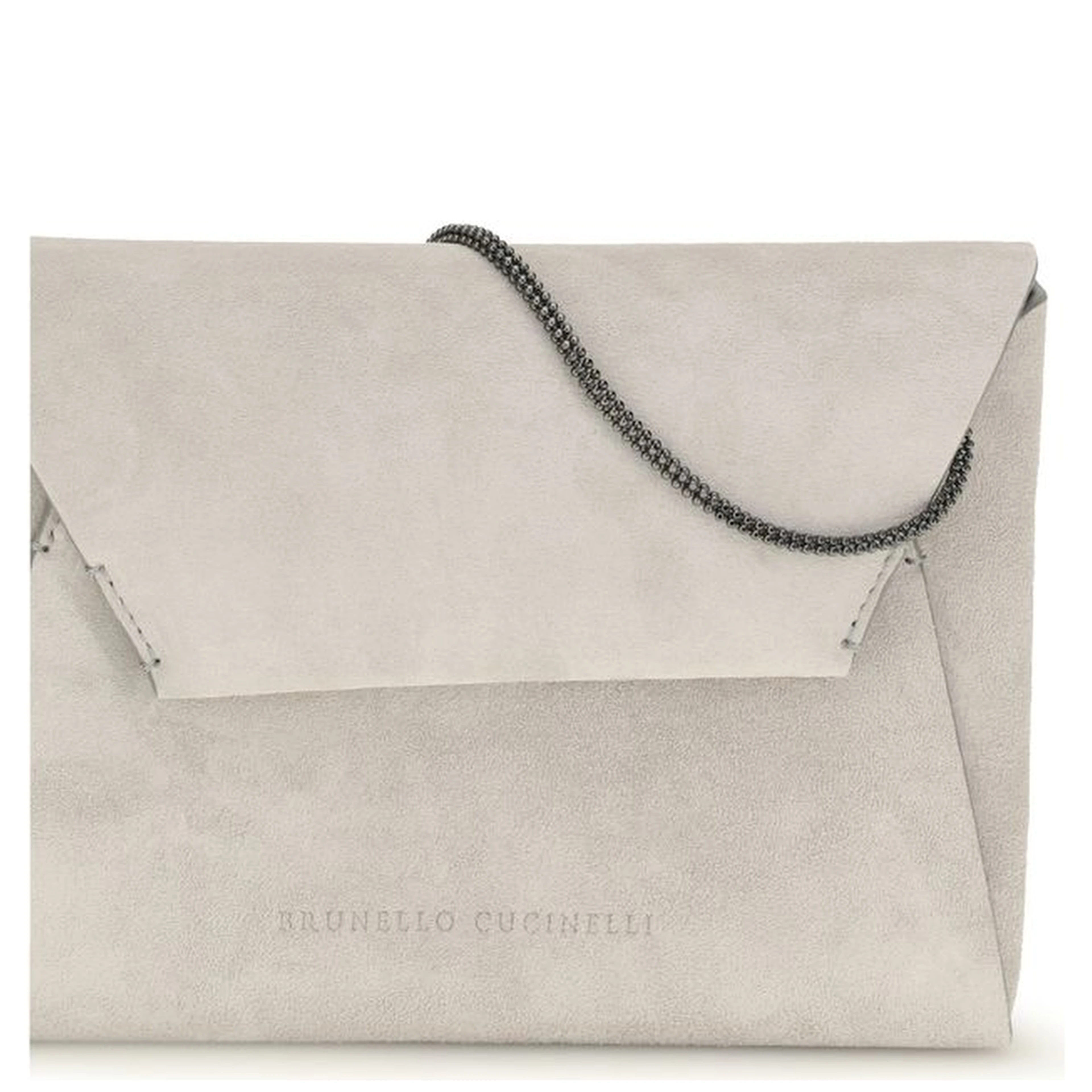 Gray Calf Leather Bos Taurus Shoulder Bag