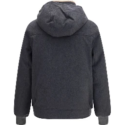Gray Wool Oves Aries Shell Jacket