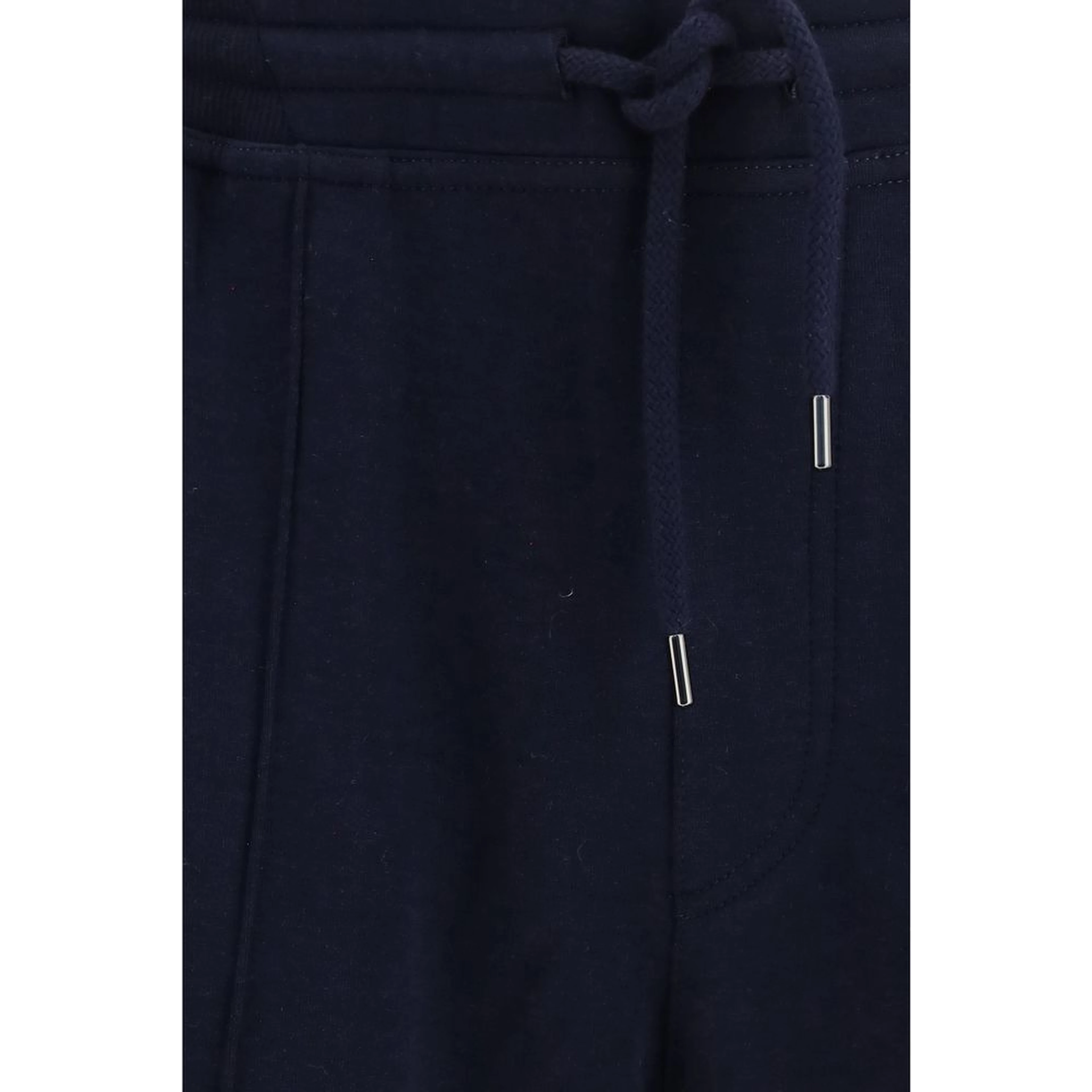 Blue Cotton Athletic Pants