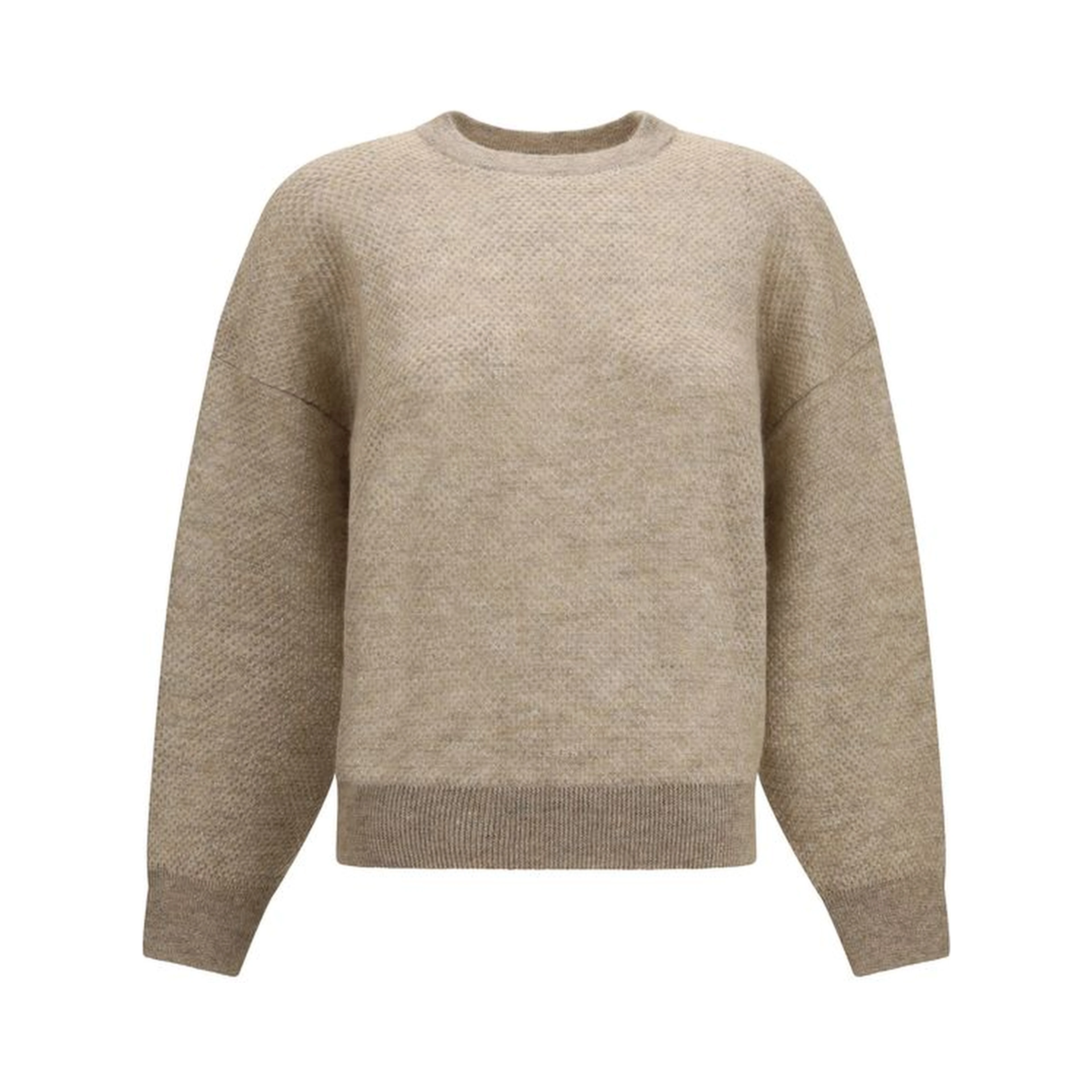 Beige Mohair Sweatshirt