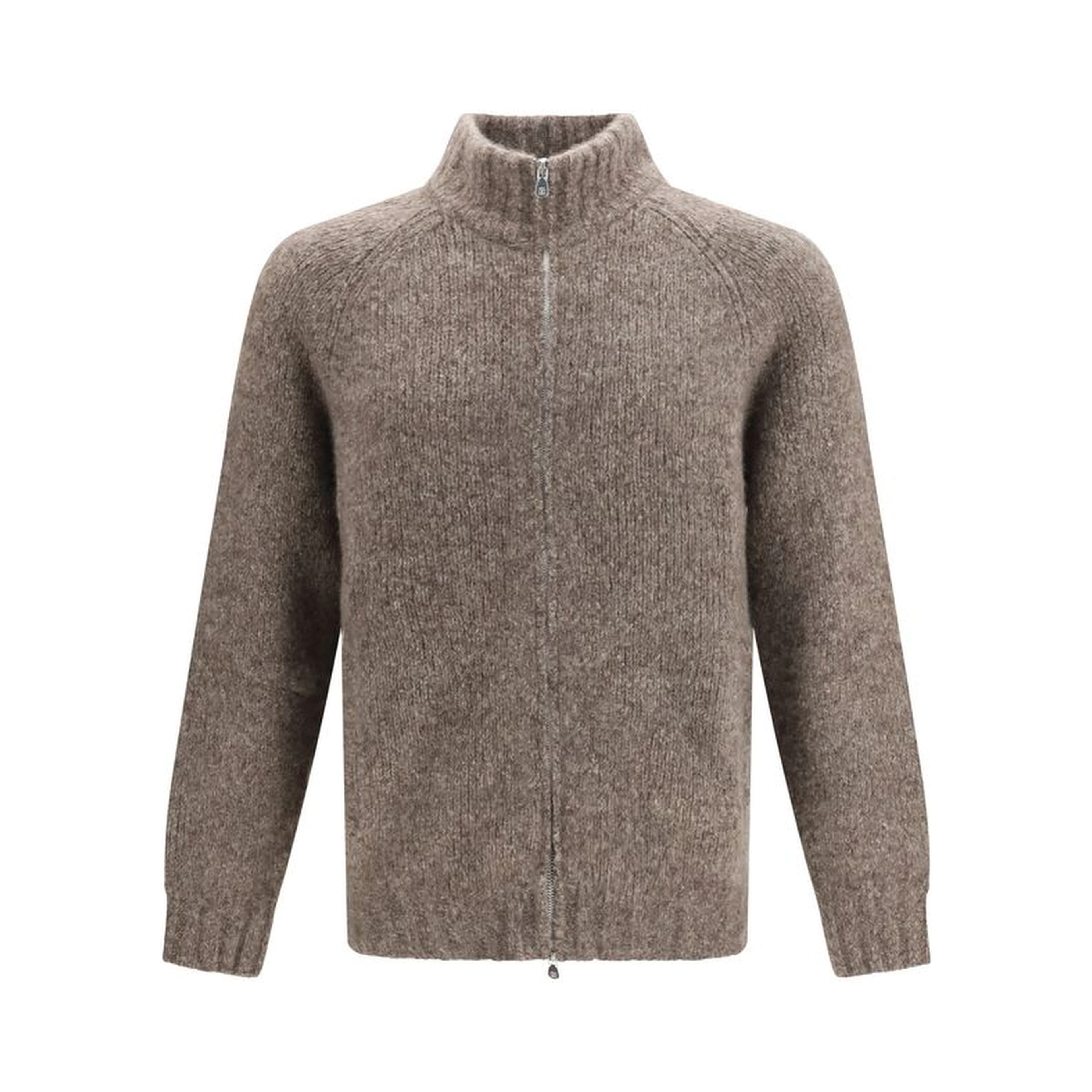 Beige Cashmere Cardigan