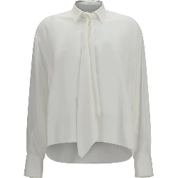 White Silk Dress Shirt