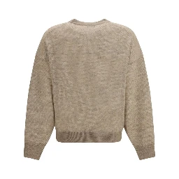 Beige Mohair Sweatshirt