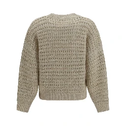 Beige Wool Oves Aries Sweatshirt