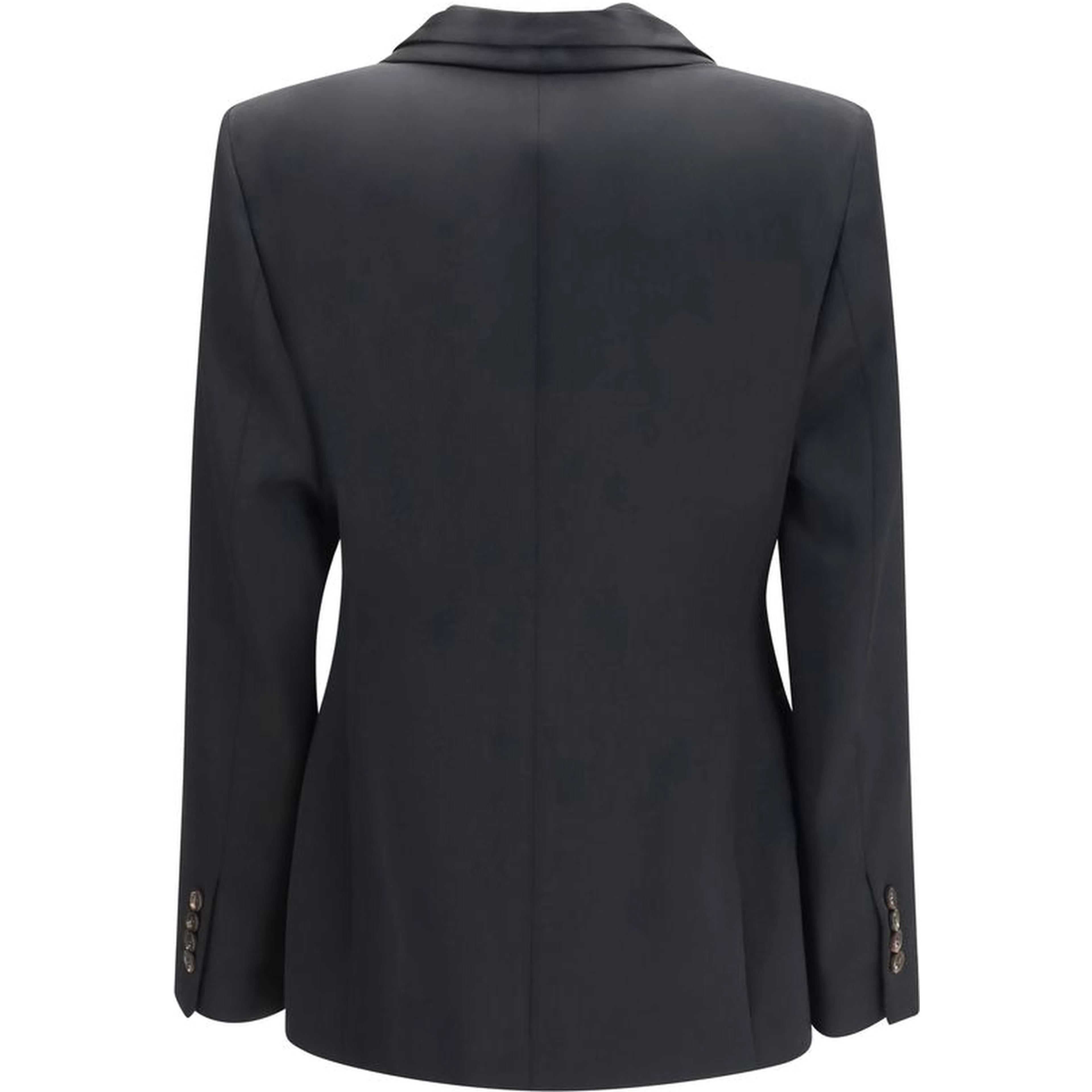 Black Wool Oves Aries Full-Length Jacket