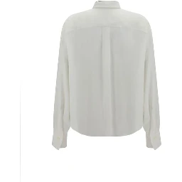 White Silk Dress Shirt