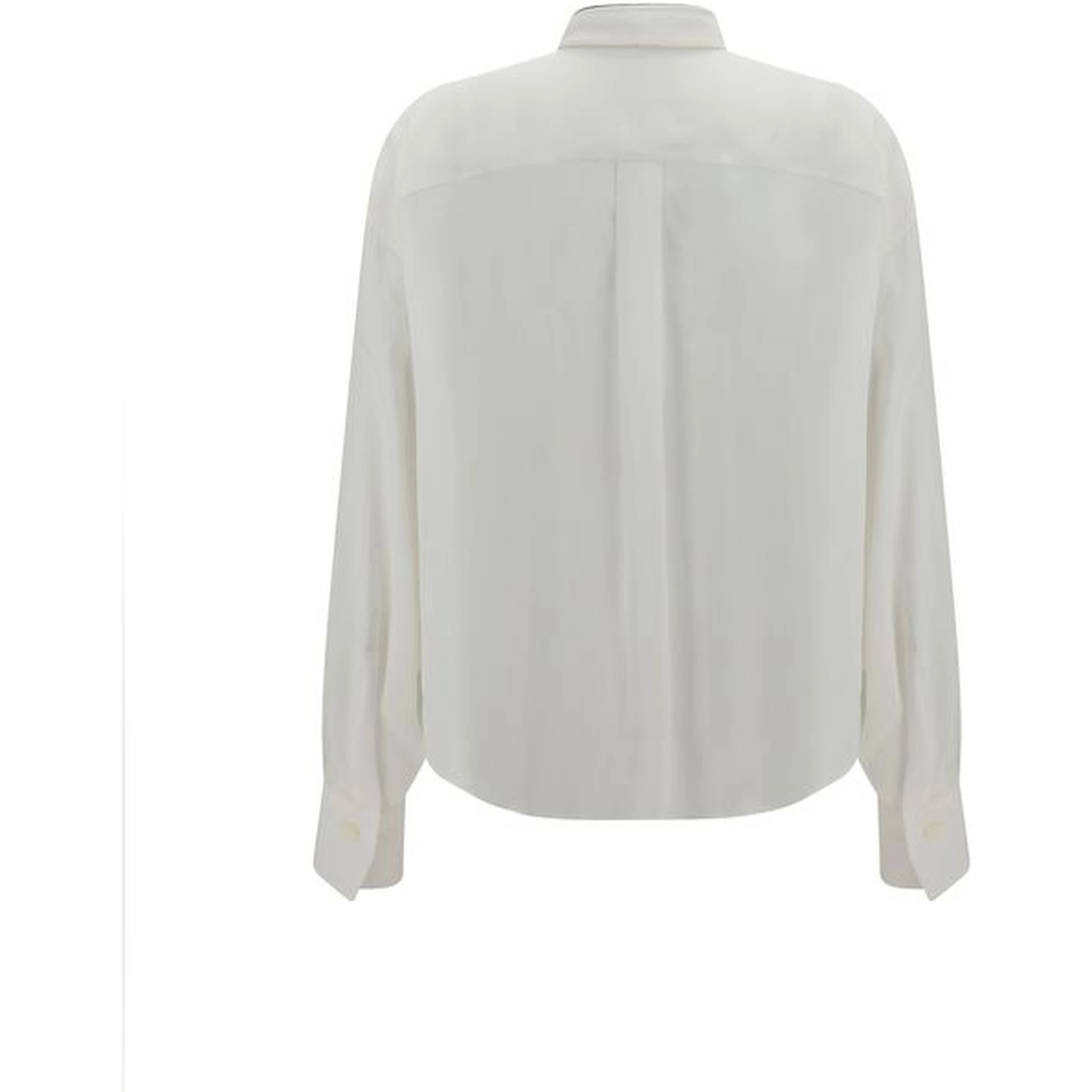 White Silk Dress Shirt