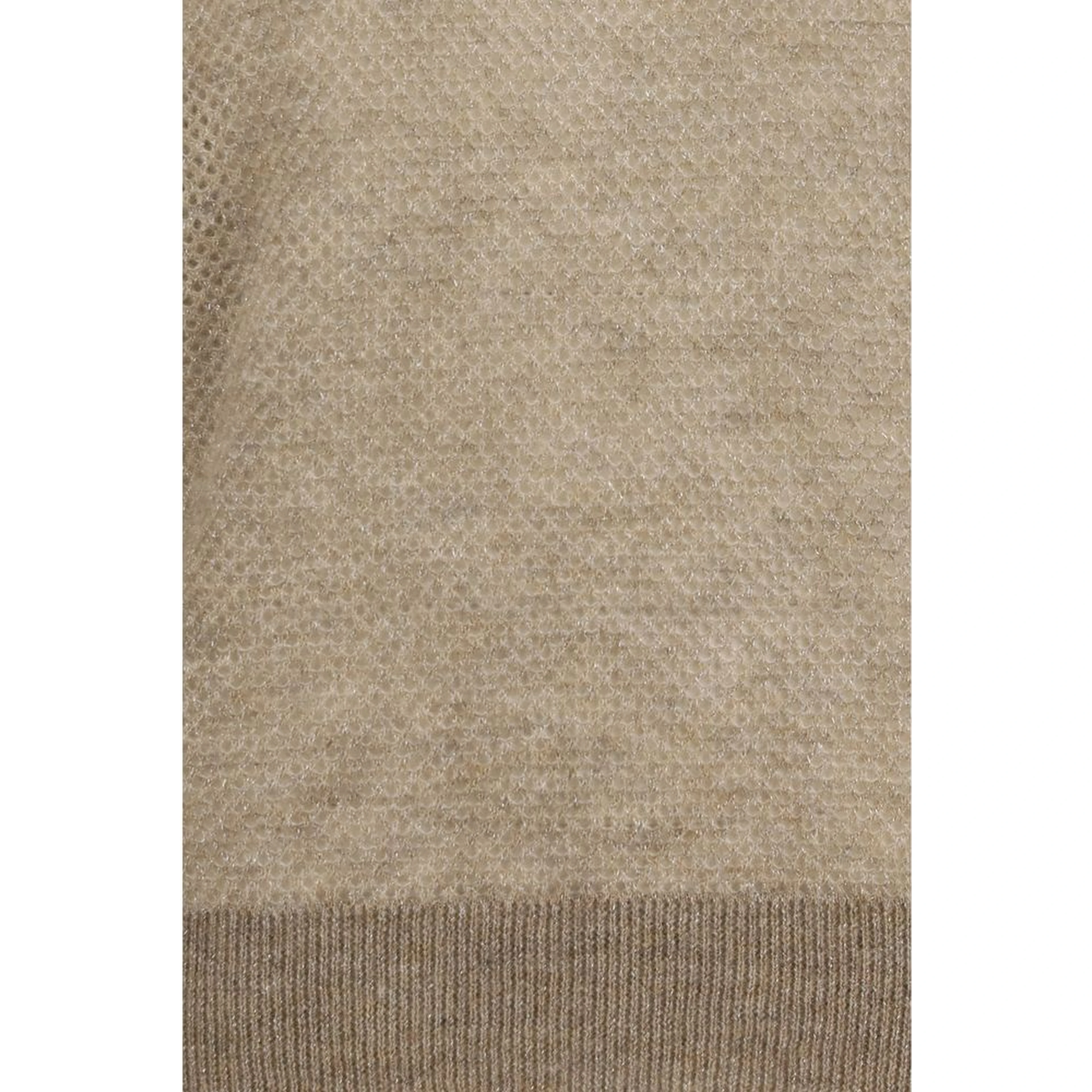 Beige Mohair Sweatshirt