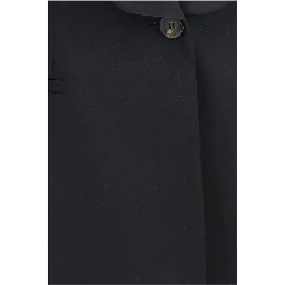 Black Wool Oves Aries Full-Length Jacket