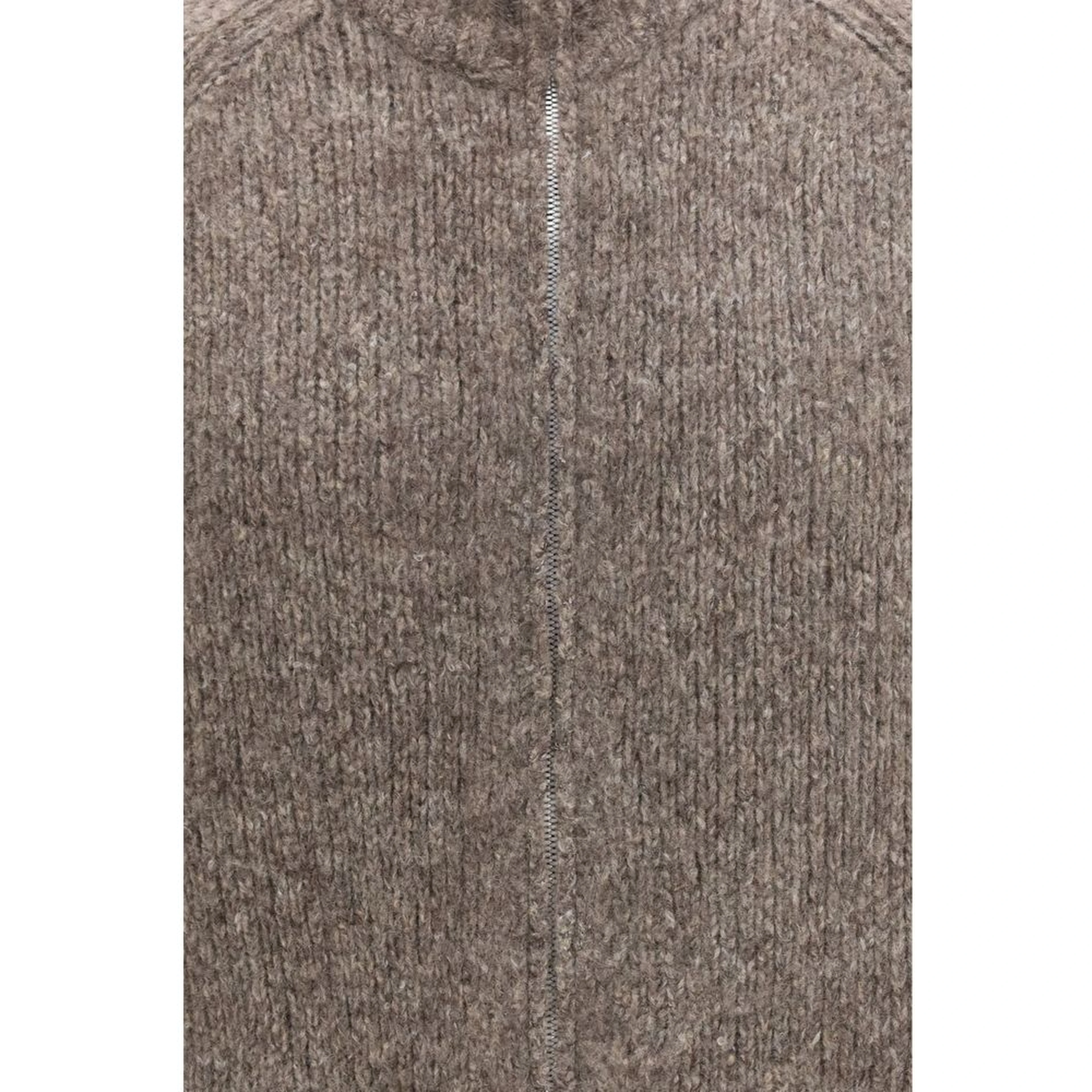 Beige Cashmere Cardigan
