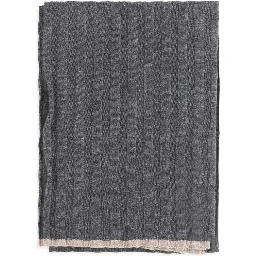 Gray Cashmere Scarf
