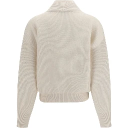 Beige Cashmere Cardigan
