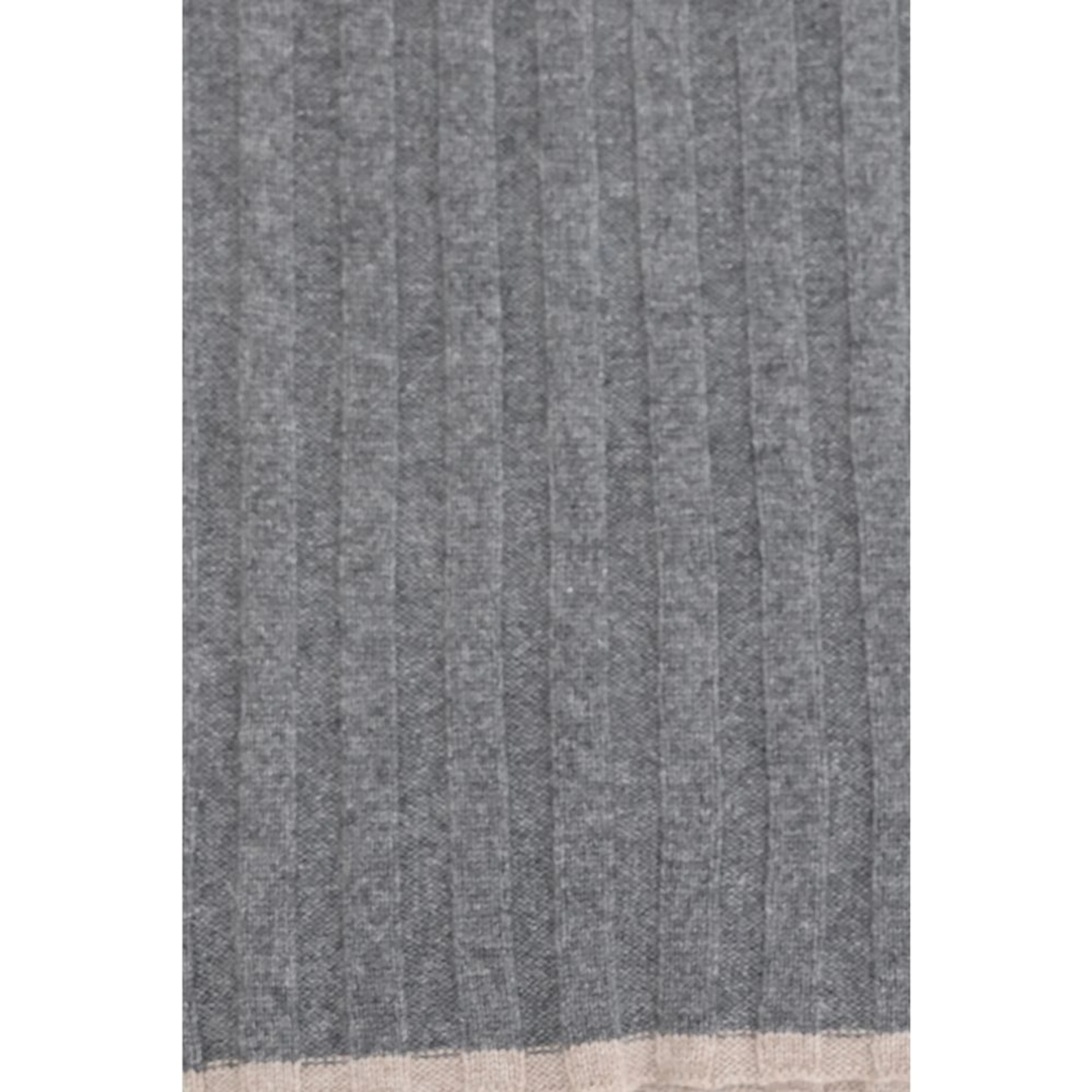Gray Cashmere Scarf