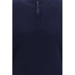 Blue Cashmere Sweater