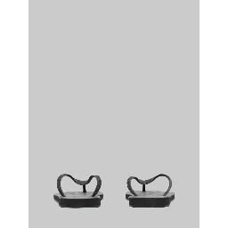 Haze Check sandals in Iron grey