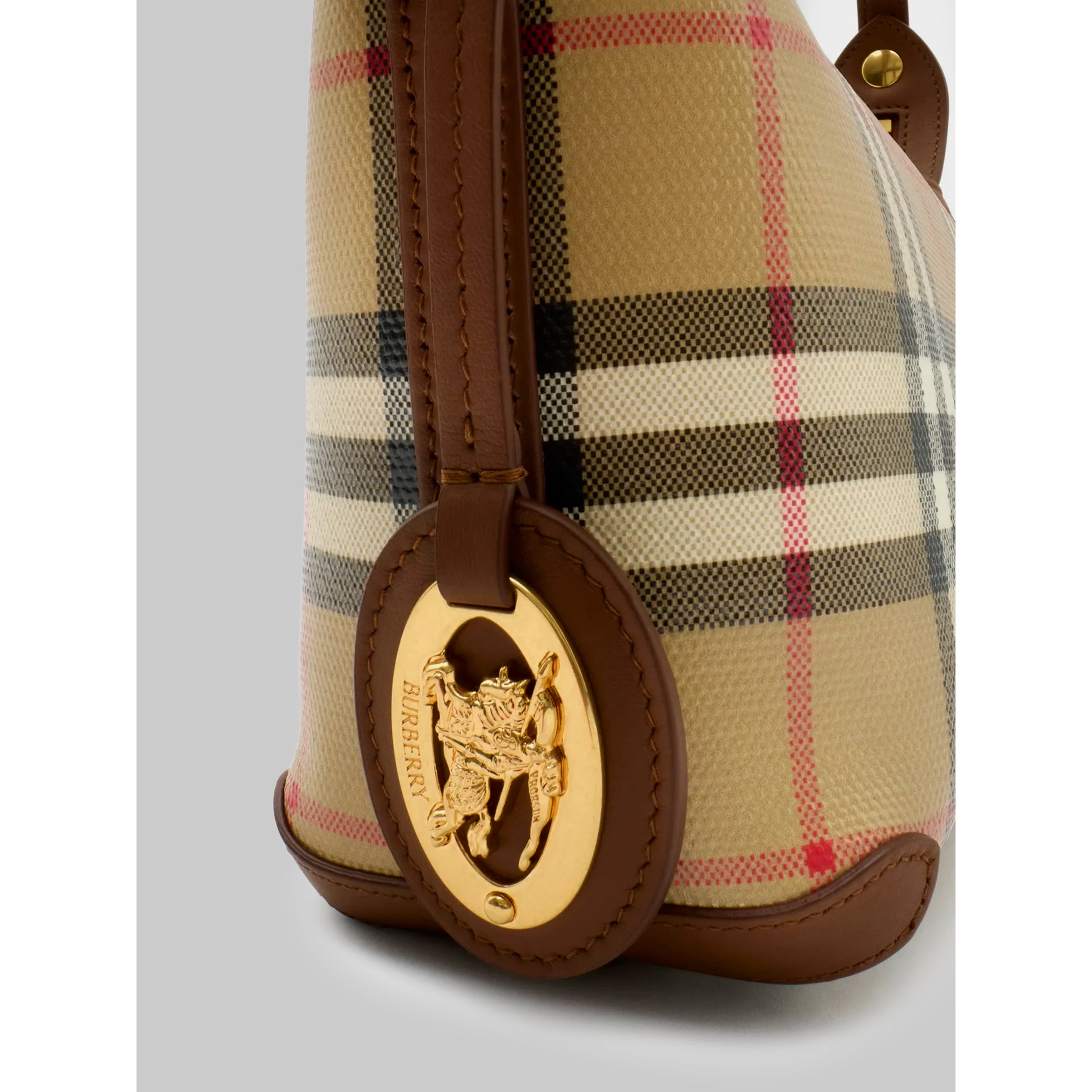 Mini Check shoulder bag