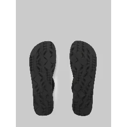 Haze Check sandals in Iron grey