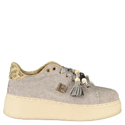 Grigio Polyurethane Women's Sneaker