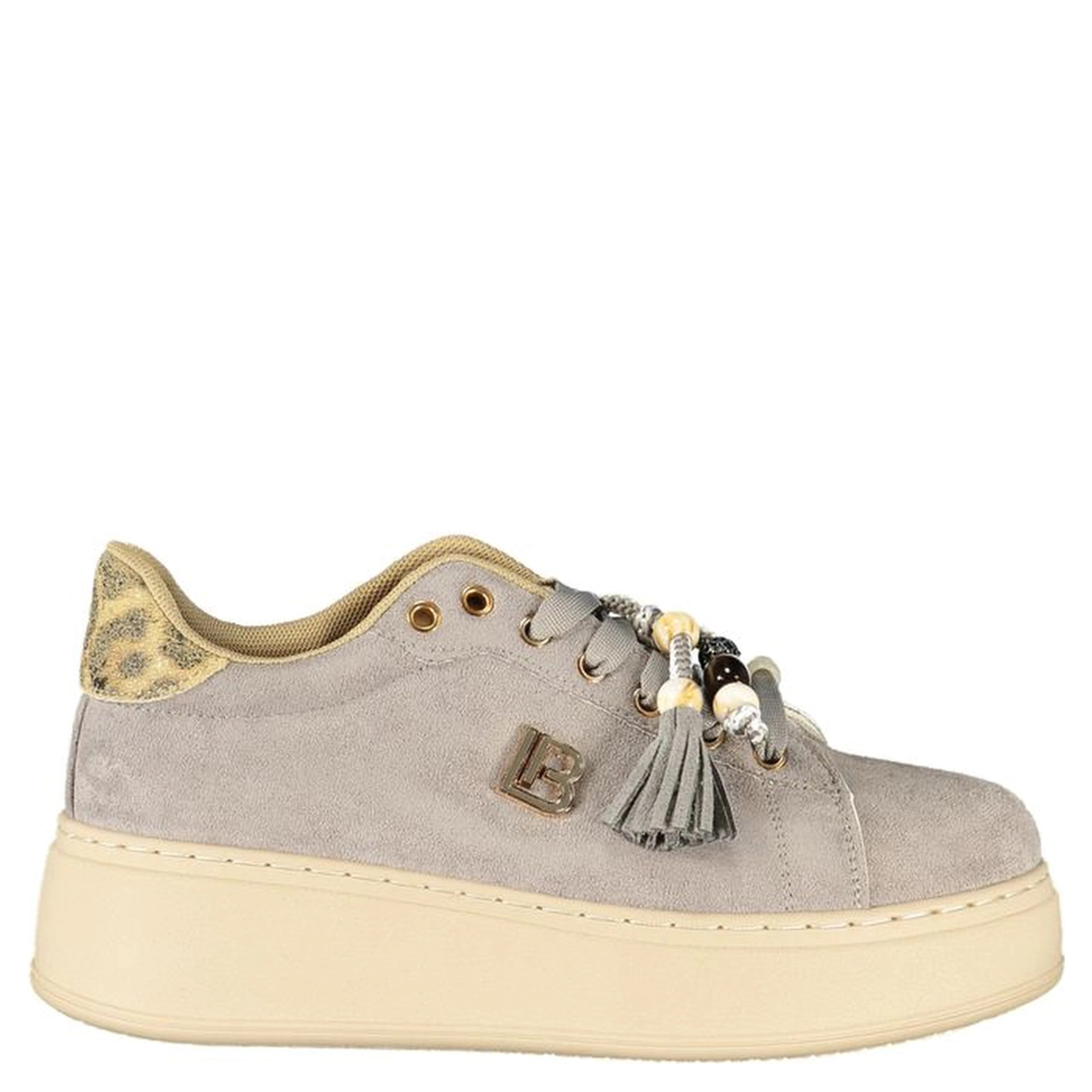 Grigio Polyurethane Women's Sneaker