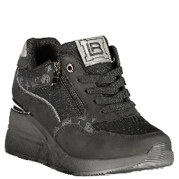 Nero Polyurethane Women's Sneaker