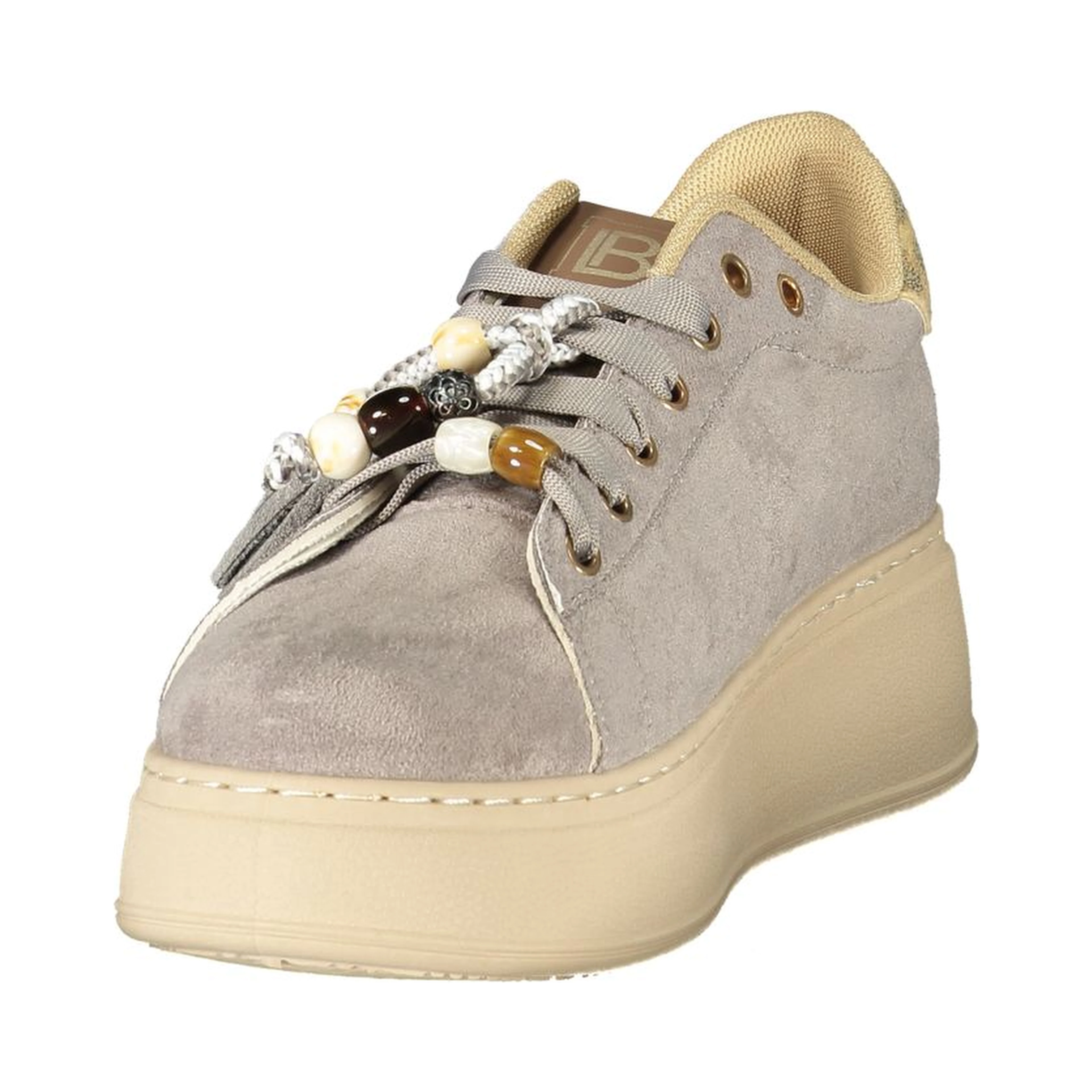 Grigio Polyurethane Women's Sneaker