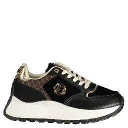 Nero Polyurethane Women's Sneaker