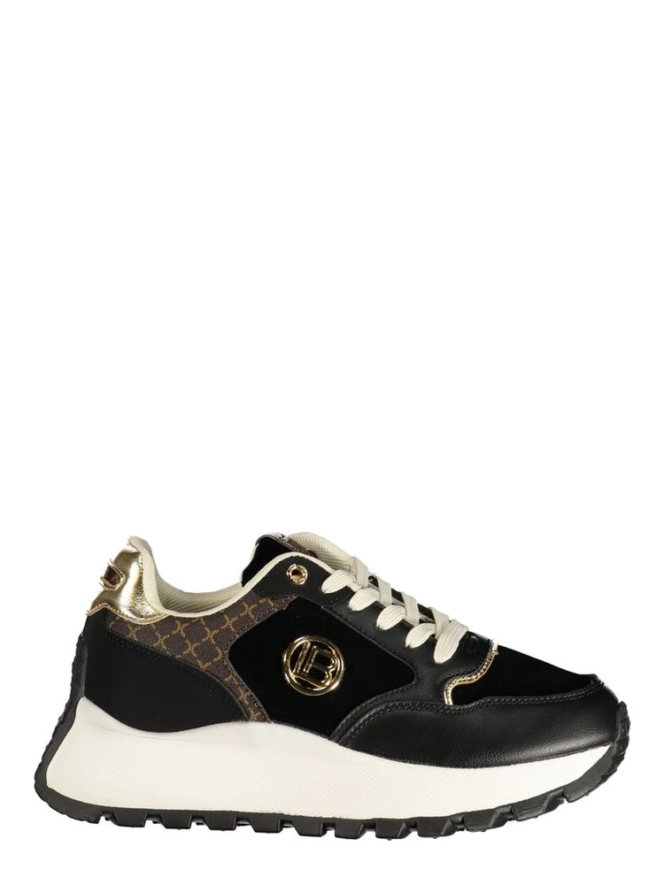 Nero Polyurethane Women's Sneaker