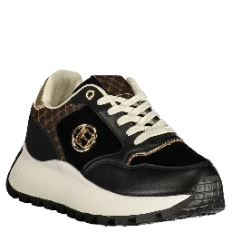 Nero Polyurethane Women's Sneaker