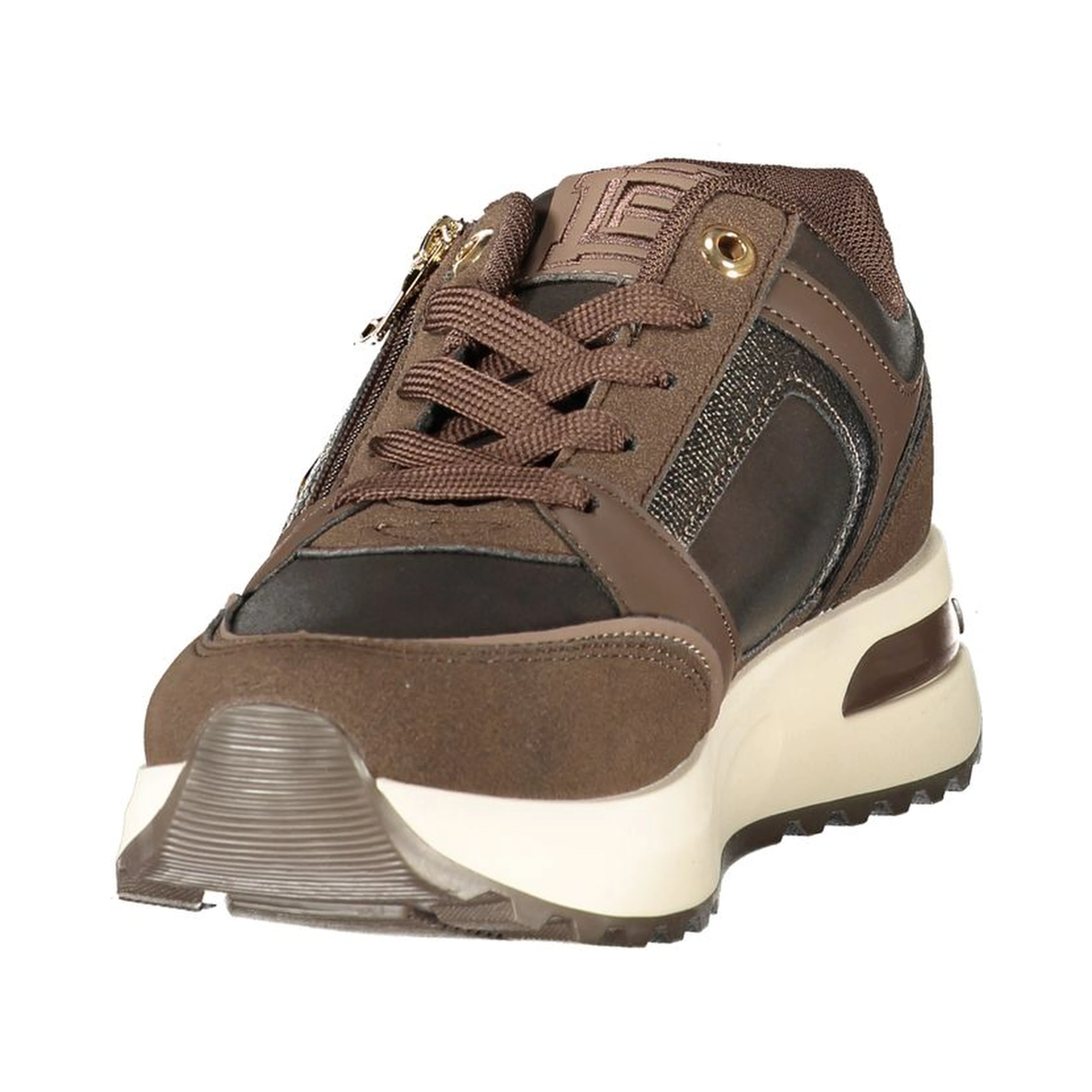 Brown Polyurethane Women's Sneaker