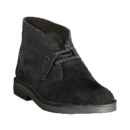Black Leather Men's Boot