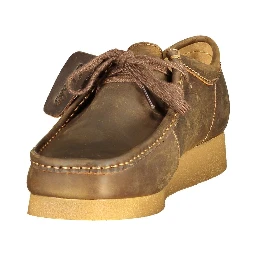 Brown Leather Men's Sneaker