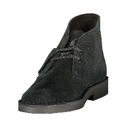 Black Leather Men's Boot