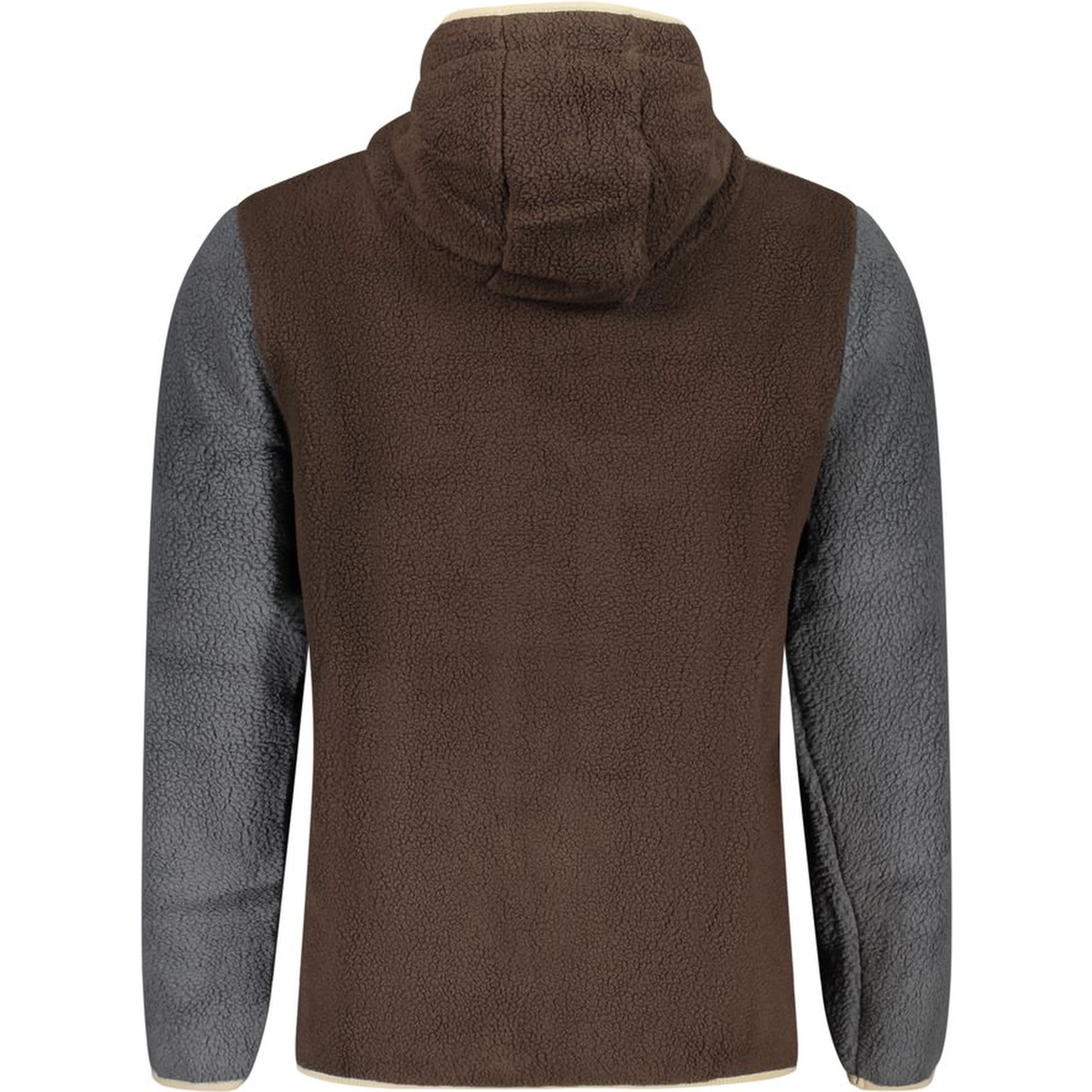 Brown Polyester Men's Jacket