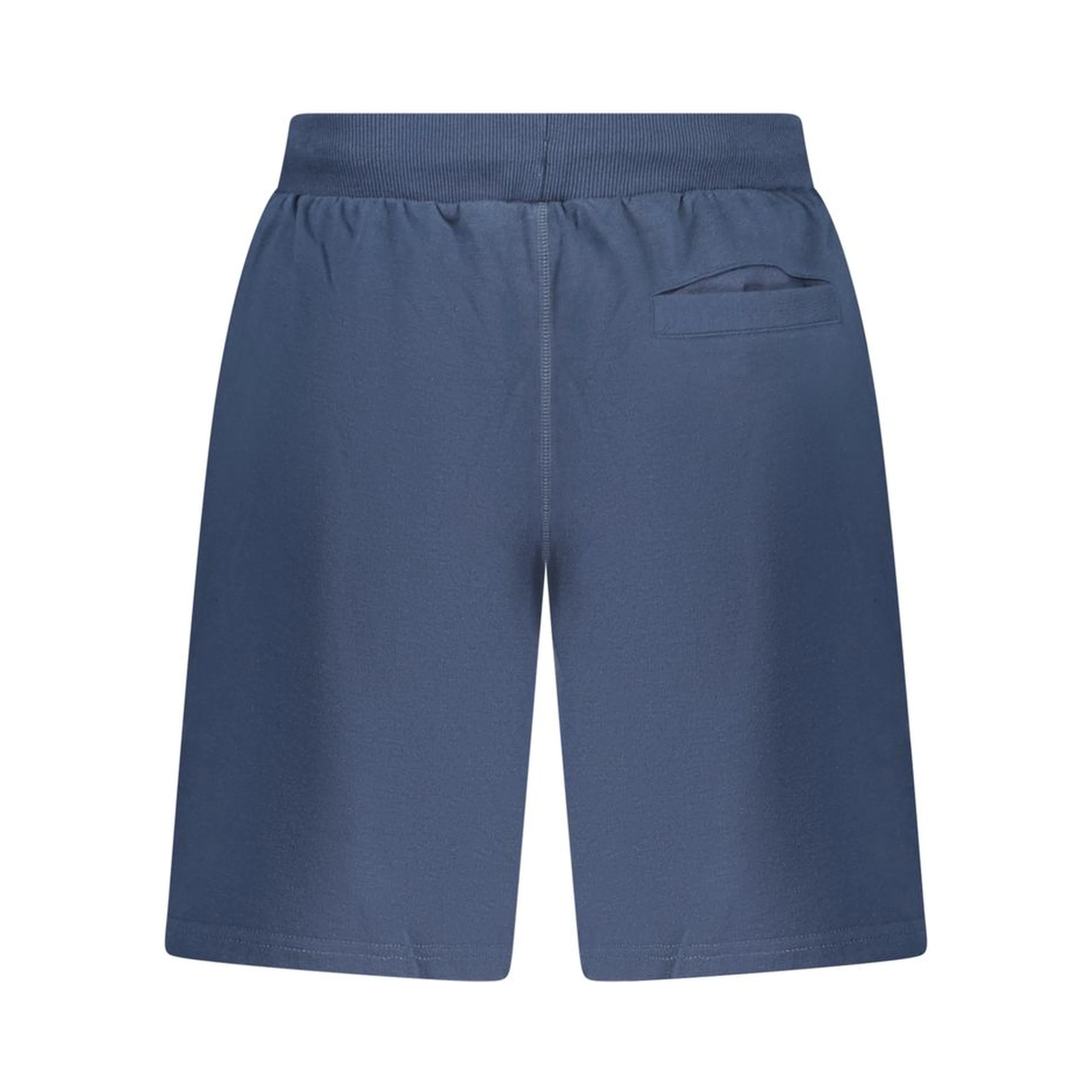 Blue Cotton Mens Shorts
