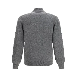 Gray Cashmere Sweatshirt