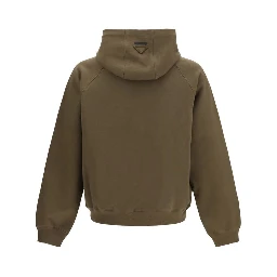 Bicolor Cotton Sweatshirt