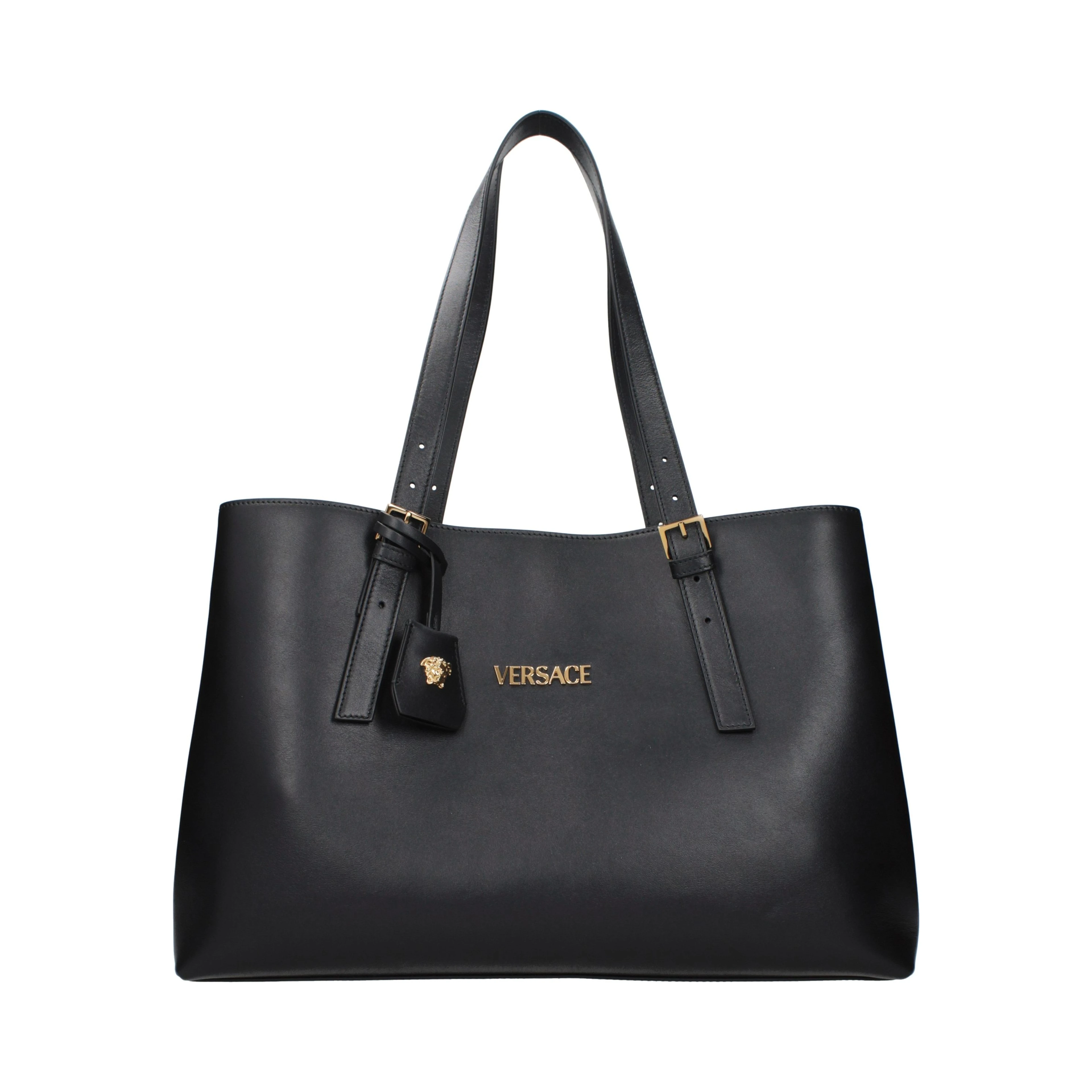 Black Leather Shoulder Bag