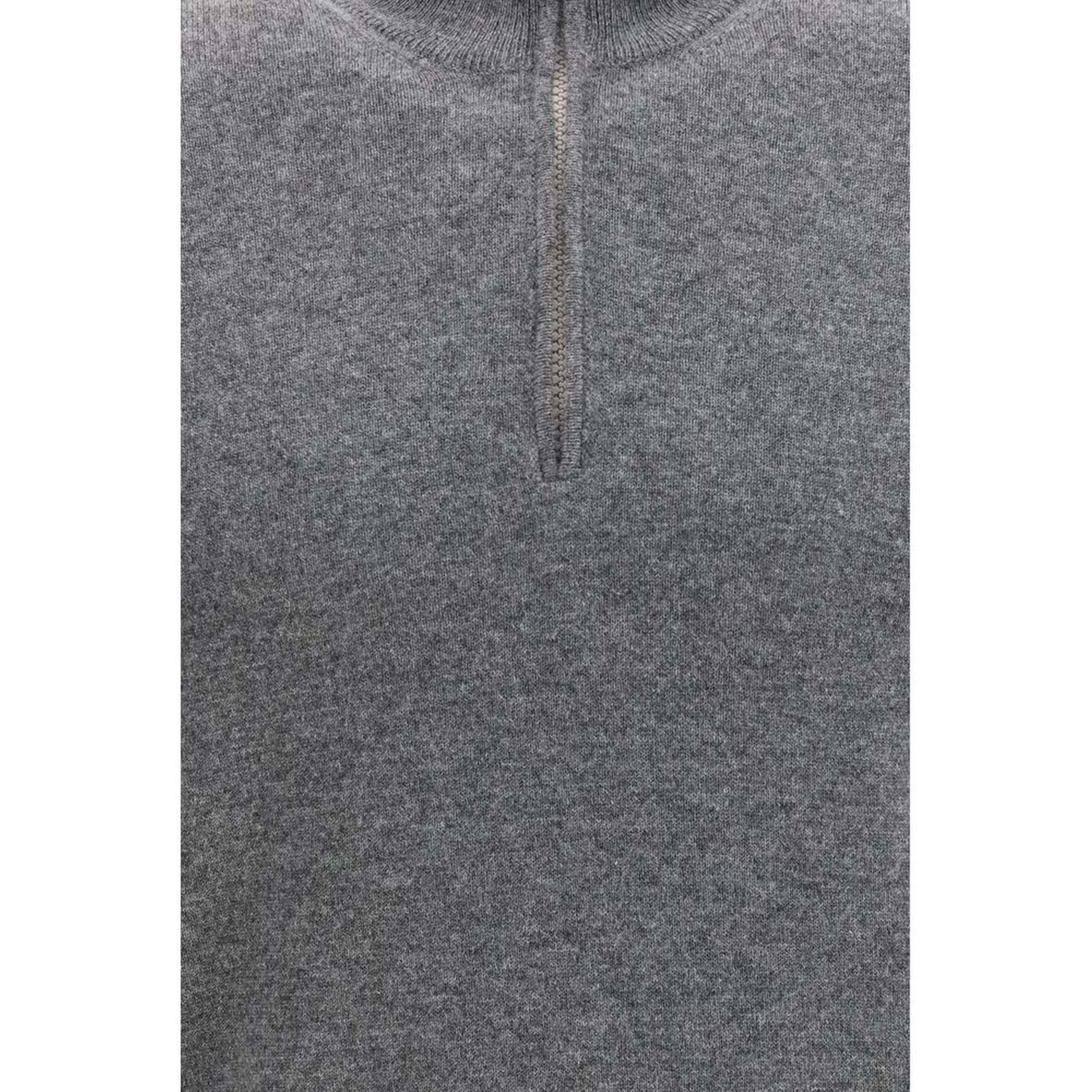 Gray Cashmere Sweatshirt