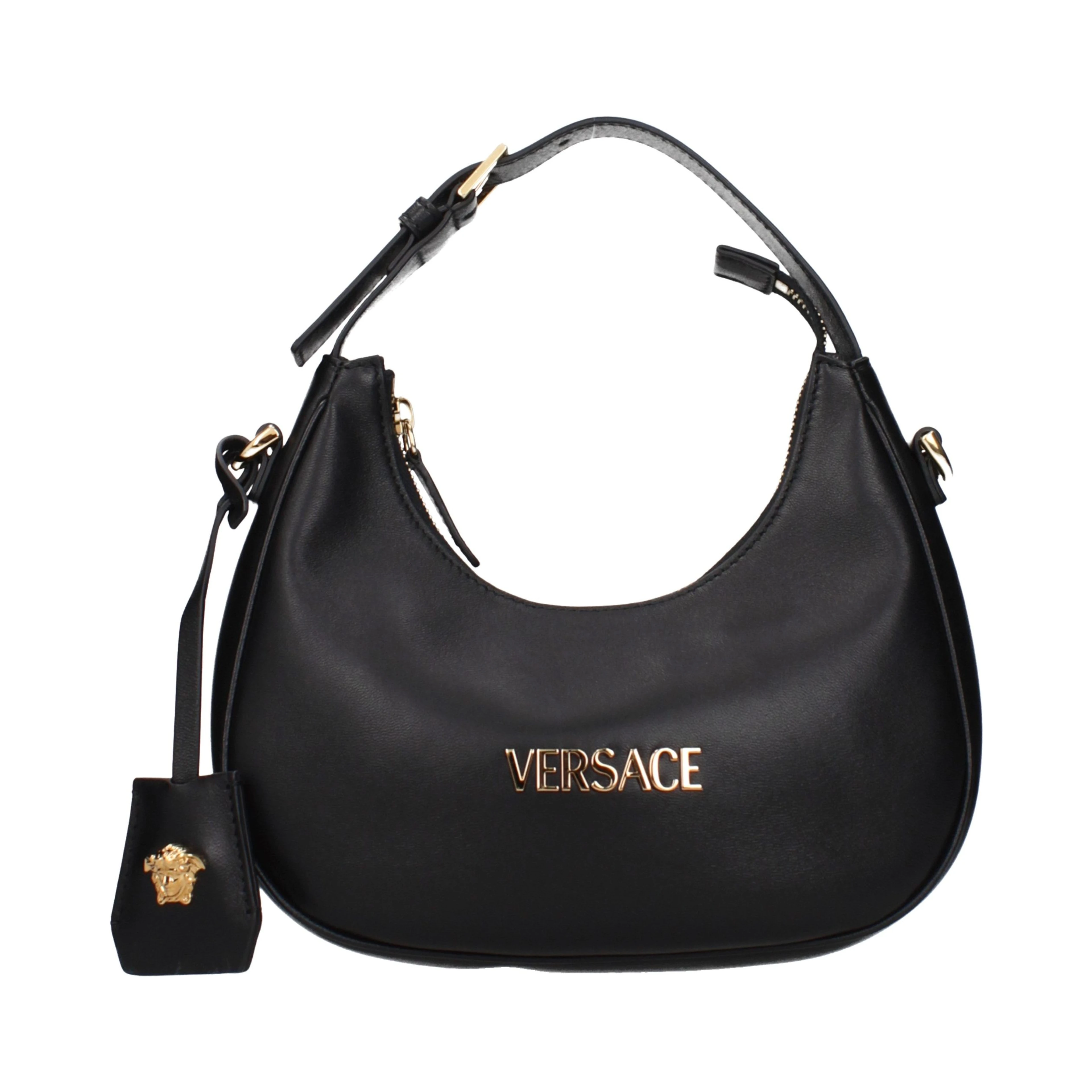 Black Leather Handbag