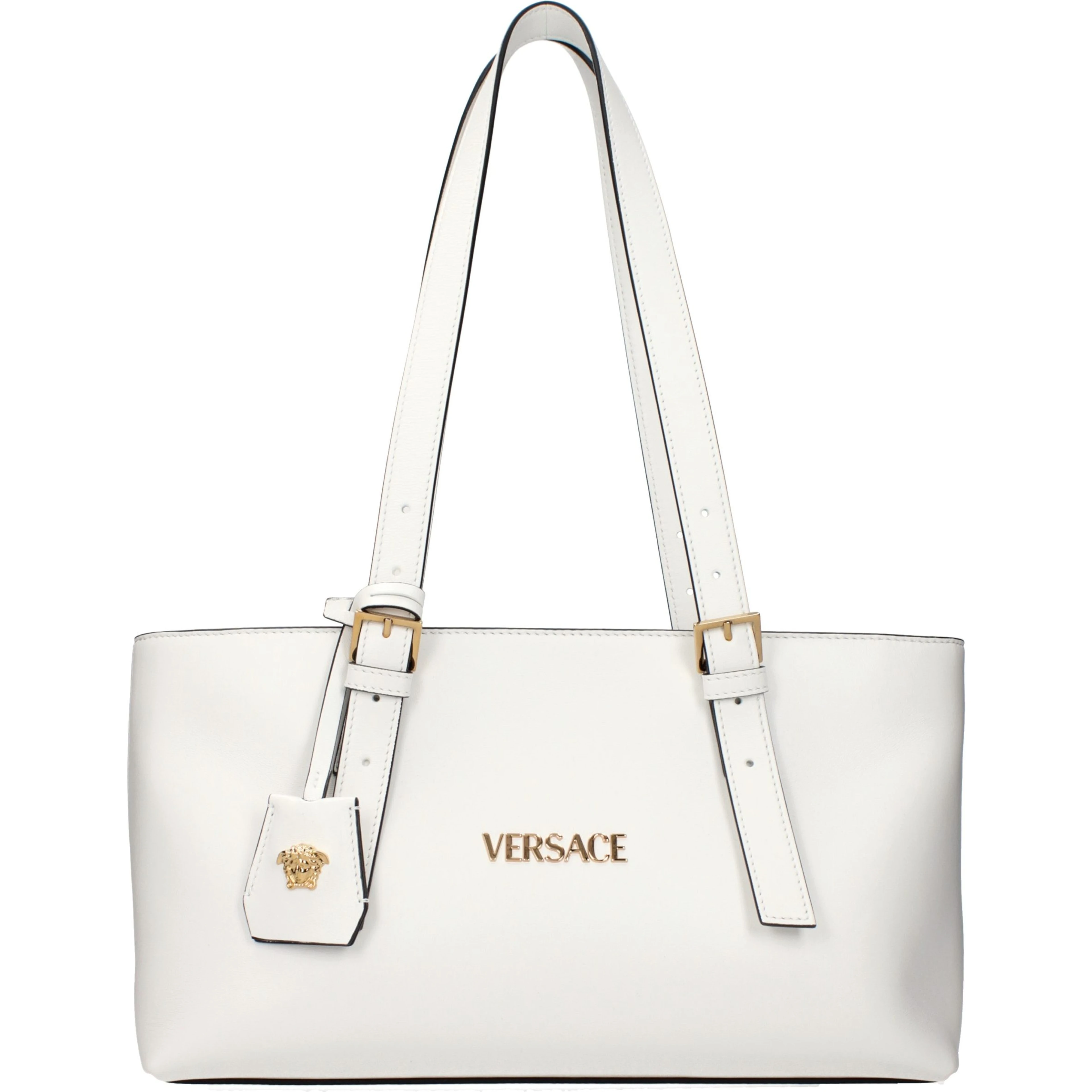 White Leather Shoulder Bag