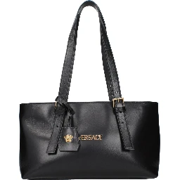 Black Leather Shoulder Bag