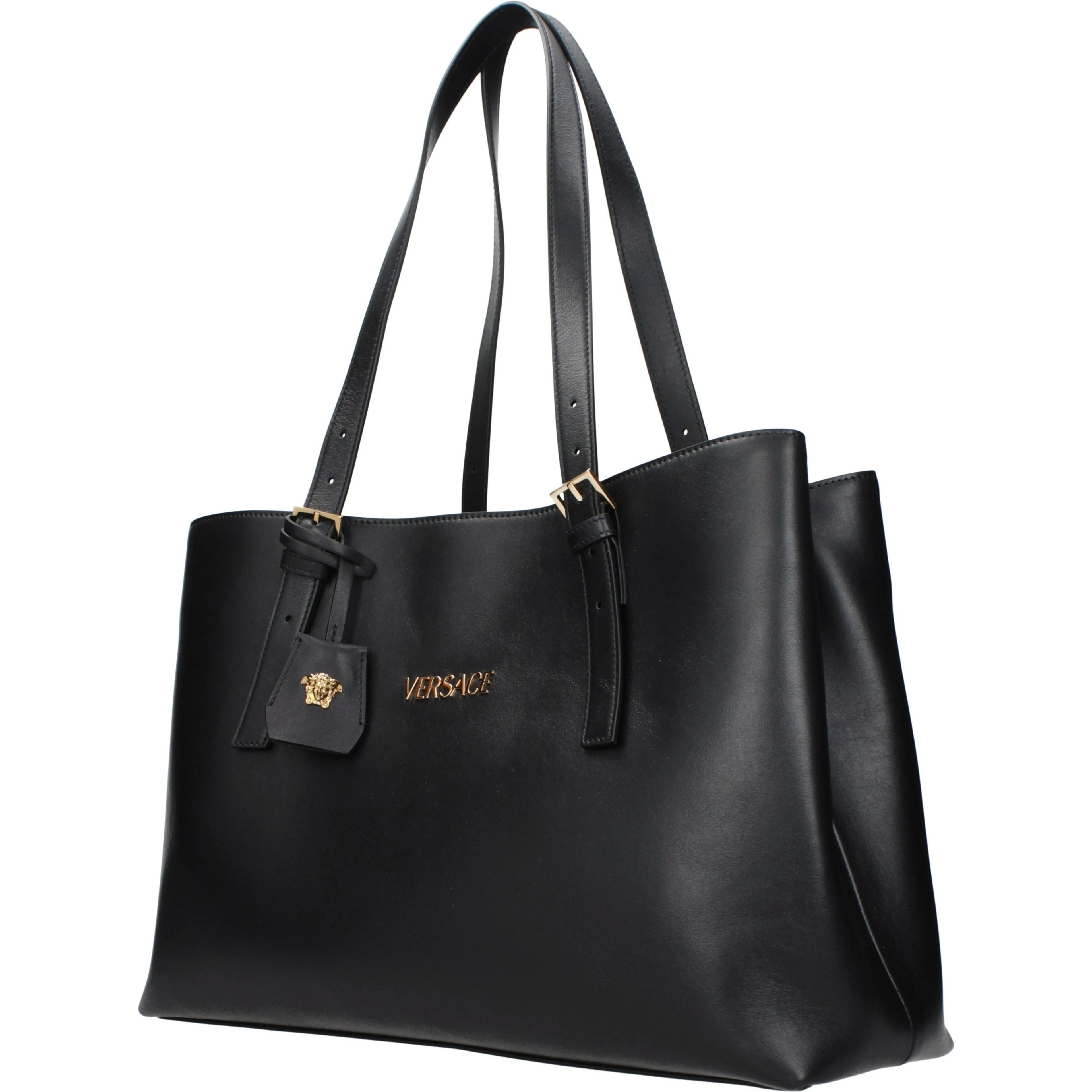 Black Leather Shoulder Bag
