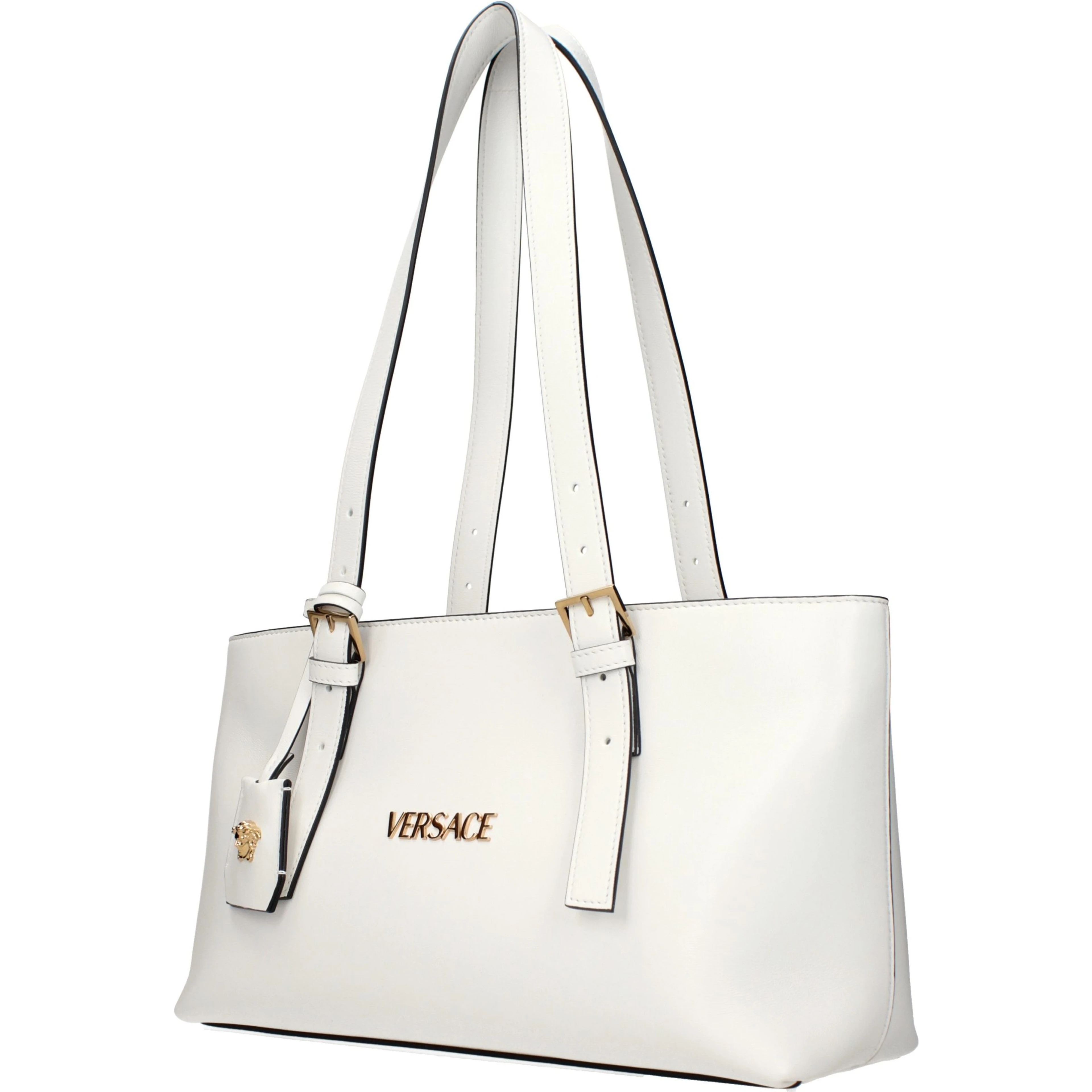 White Leather Shoulder Bag