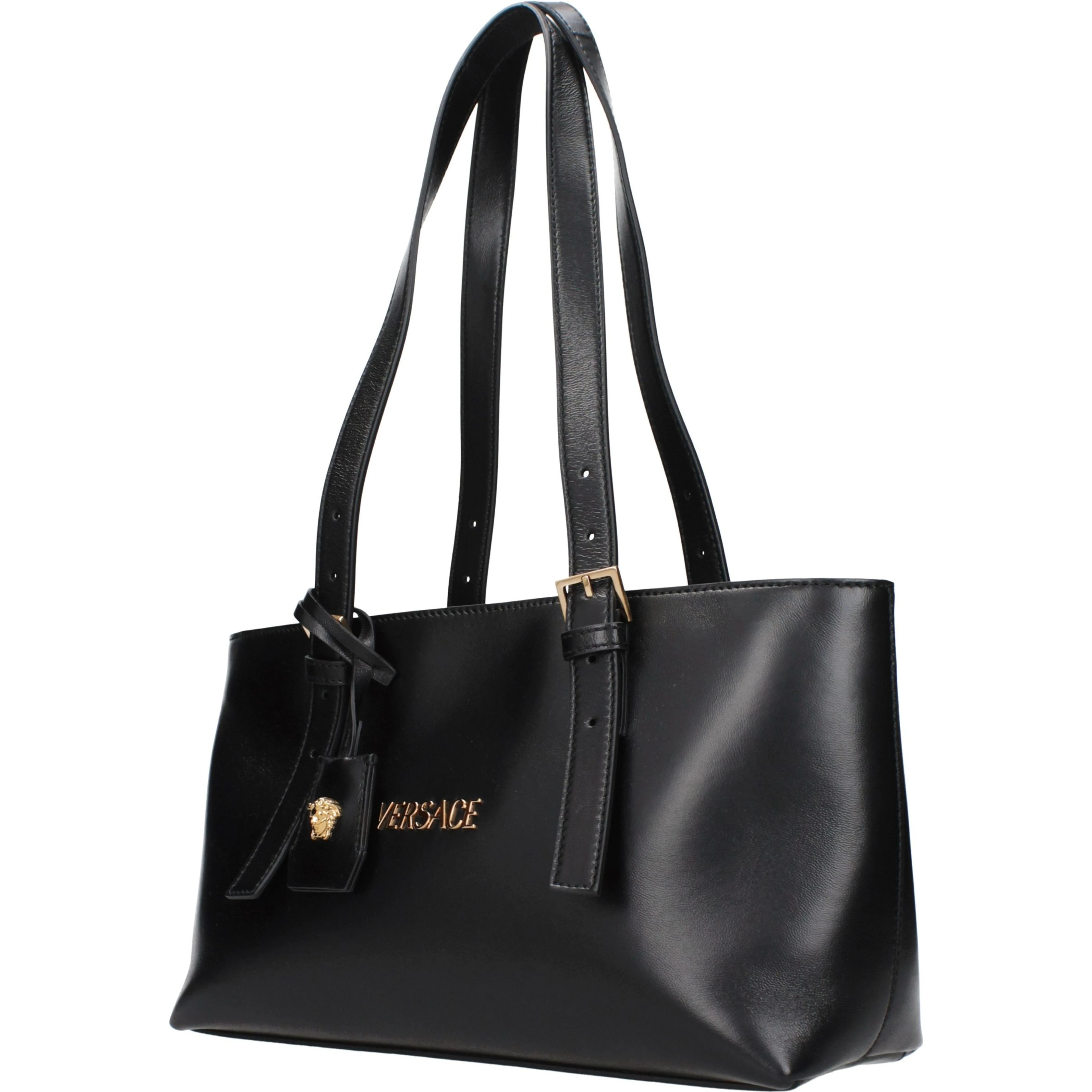 Black Leather Shoulder Bag