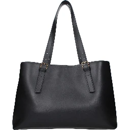 Black Leather Shoulder Bag
