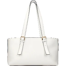 White Leather Shoulder Bag