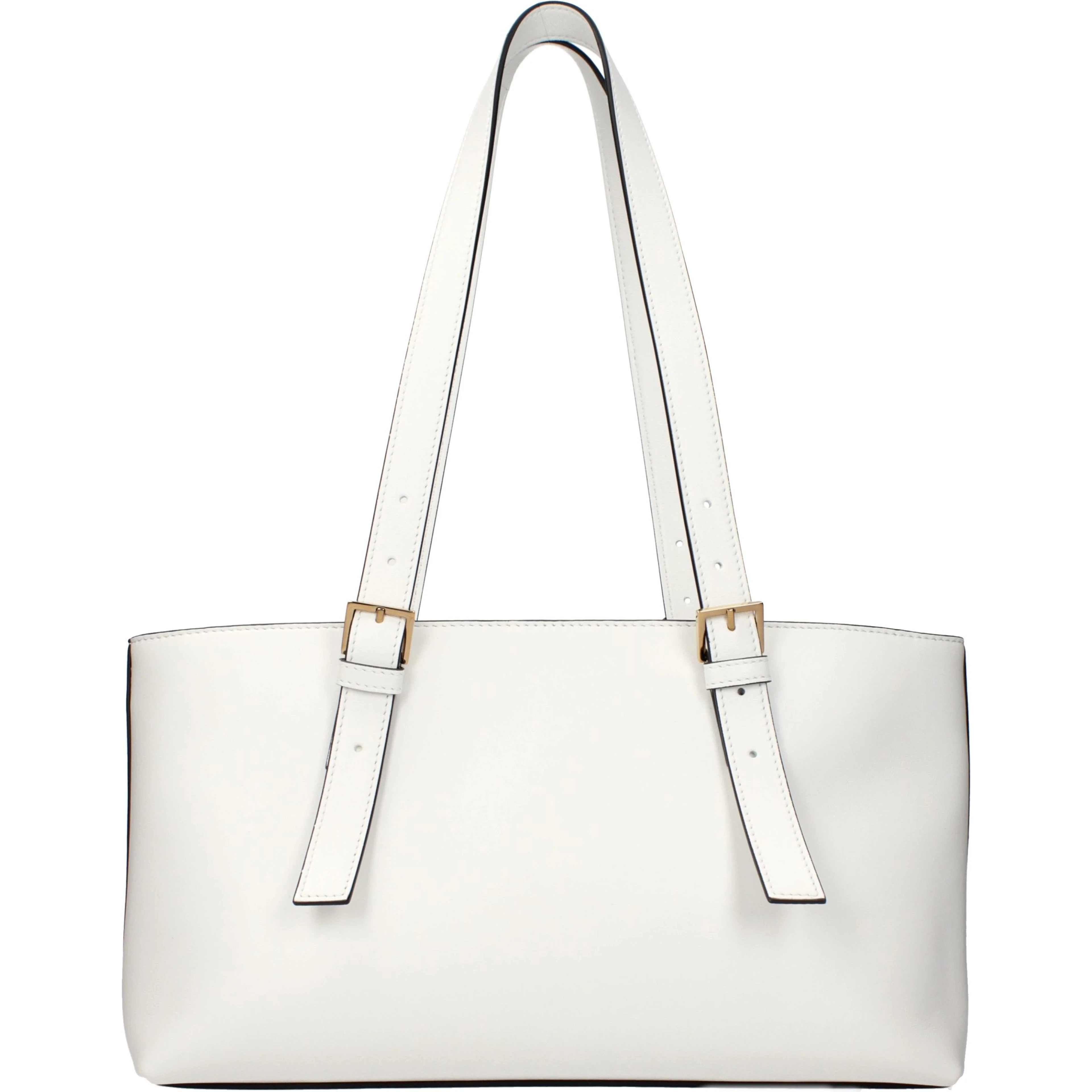 White Leather Shoulder Bag