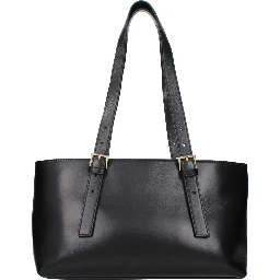 Black Leather Shoulder Bag